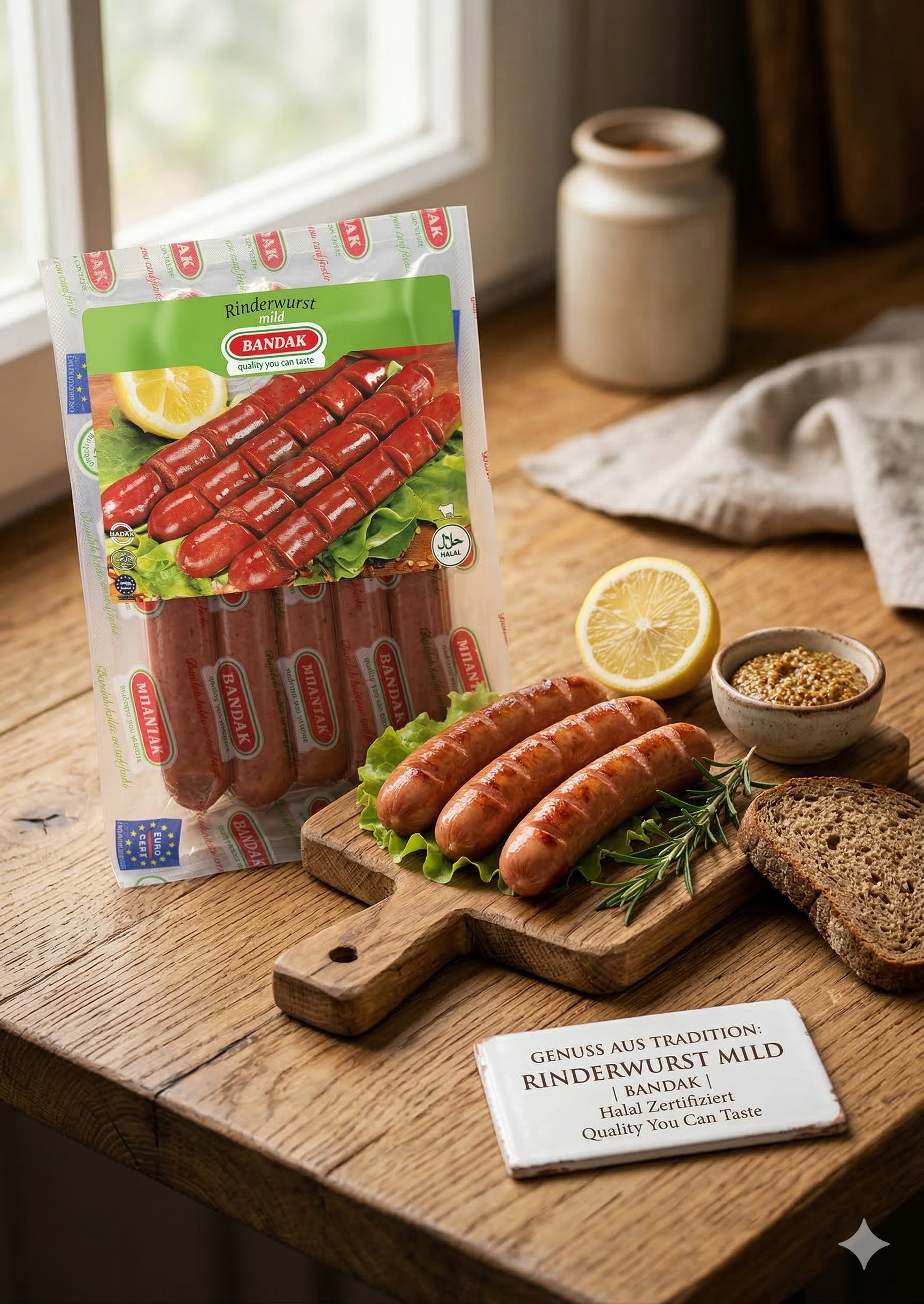 Bandak Rinderwurst